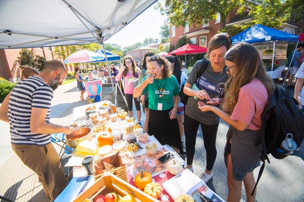 Food day's festival and farmers market comes to campus