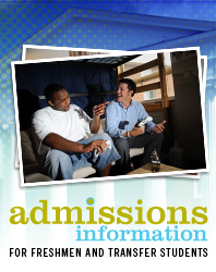 Admissions information