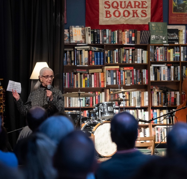 A visiting writer at Off-Square Books