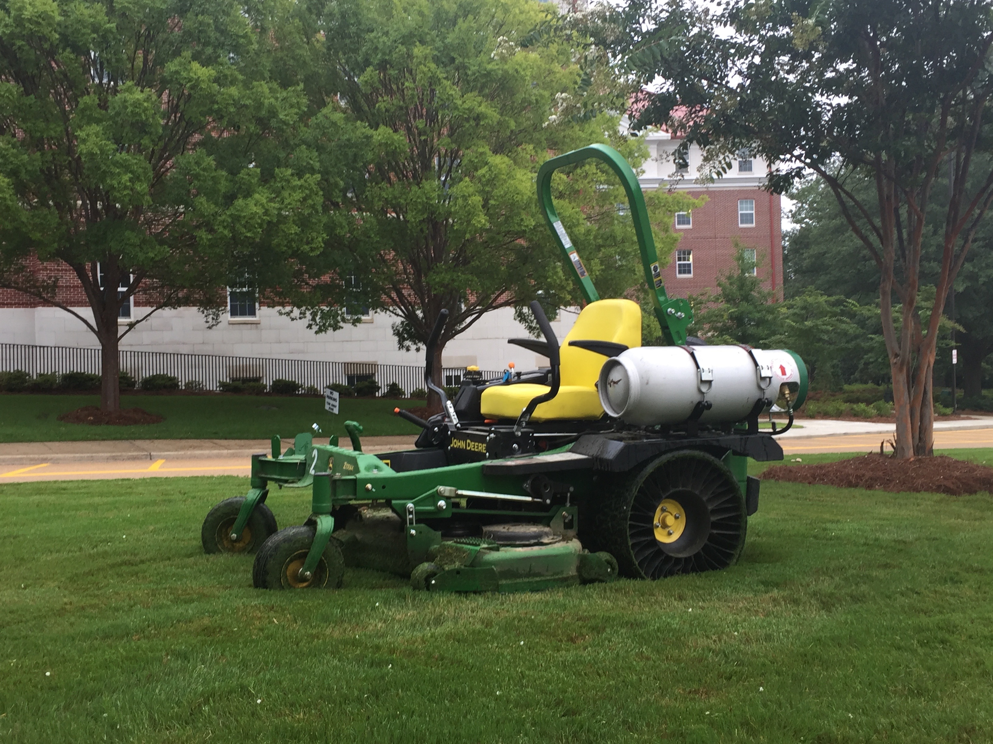 John Deere Propane Mower at Ole Miss