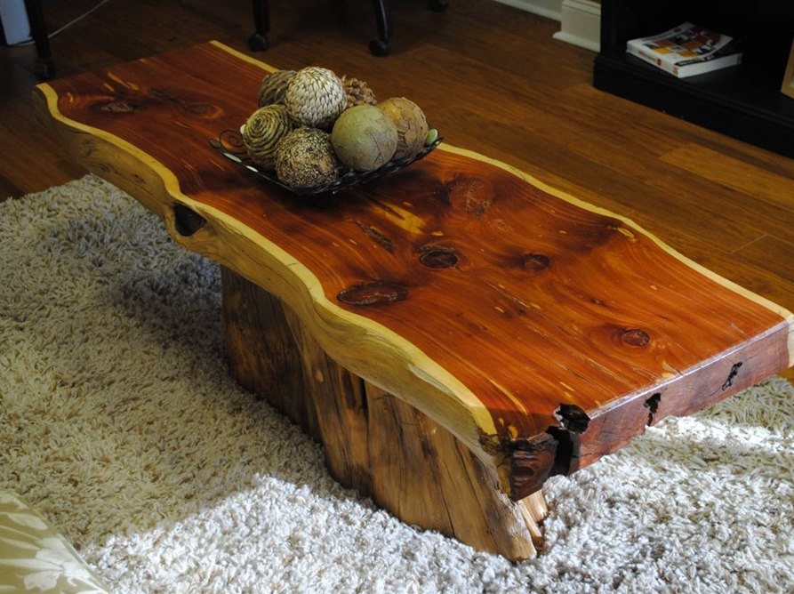 table made out of repurposed wood at Ole Miss