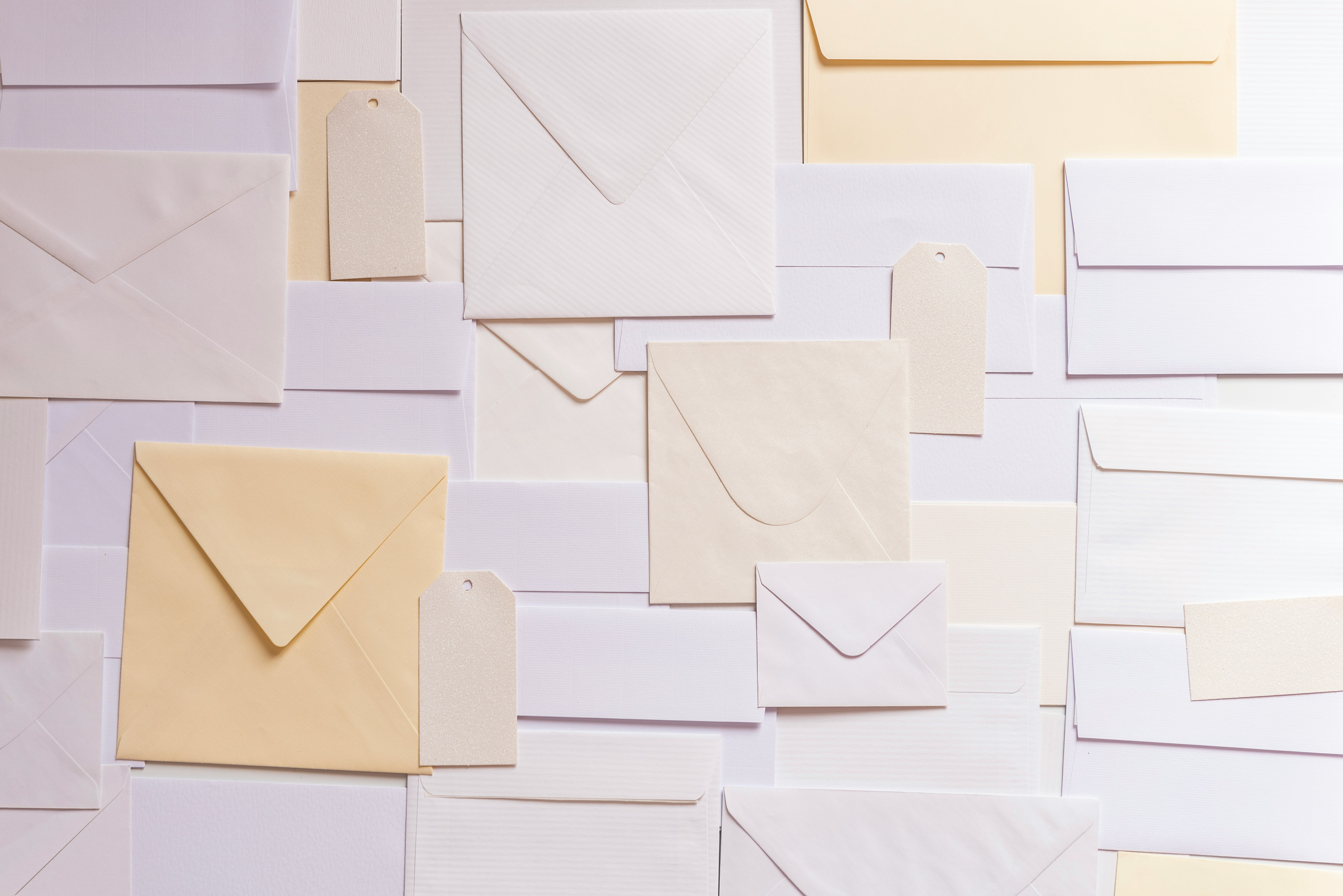various envelopes
