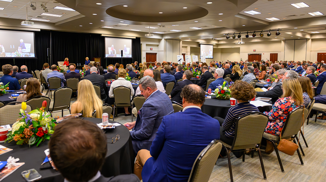 Attendees at the 2024 Banking and Finance Symposium.