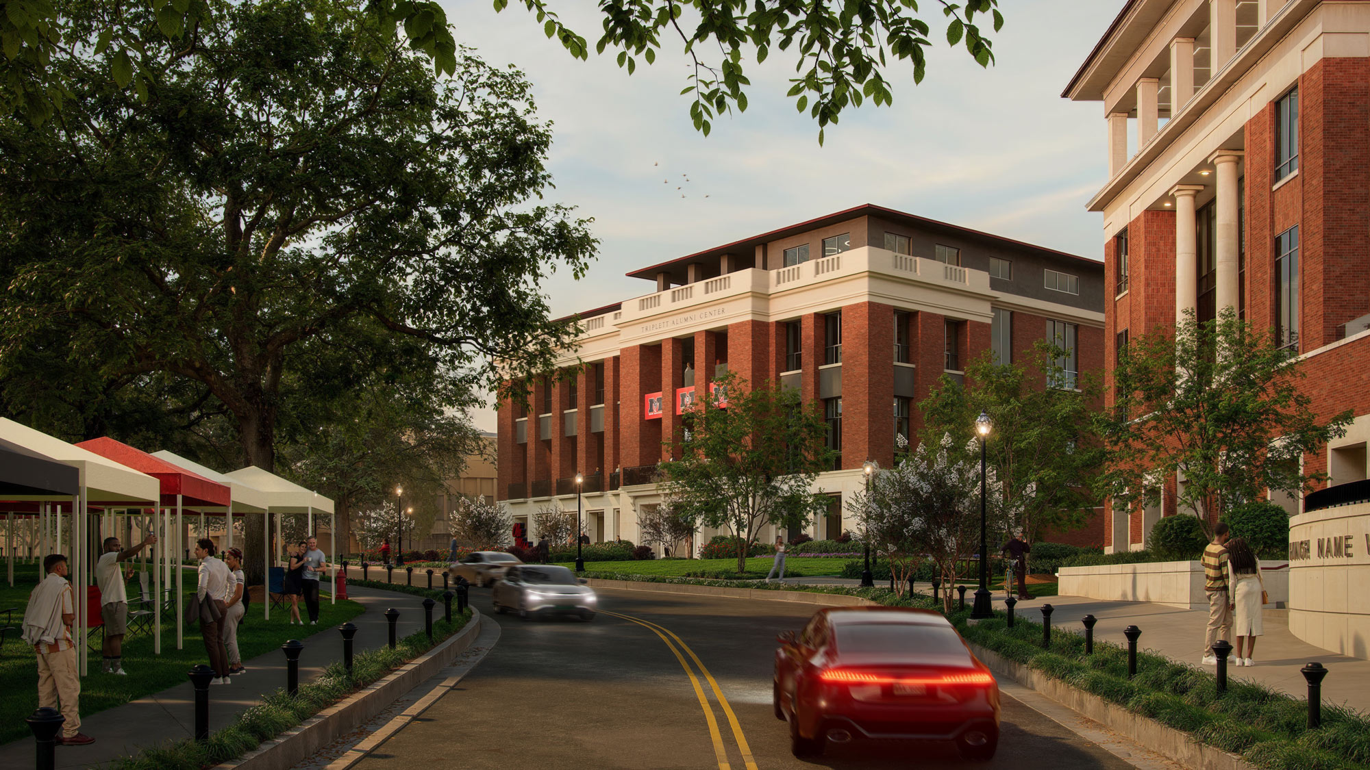 Alumni Center Rendering