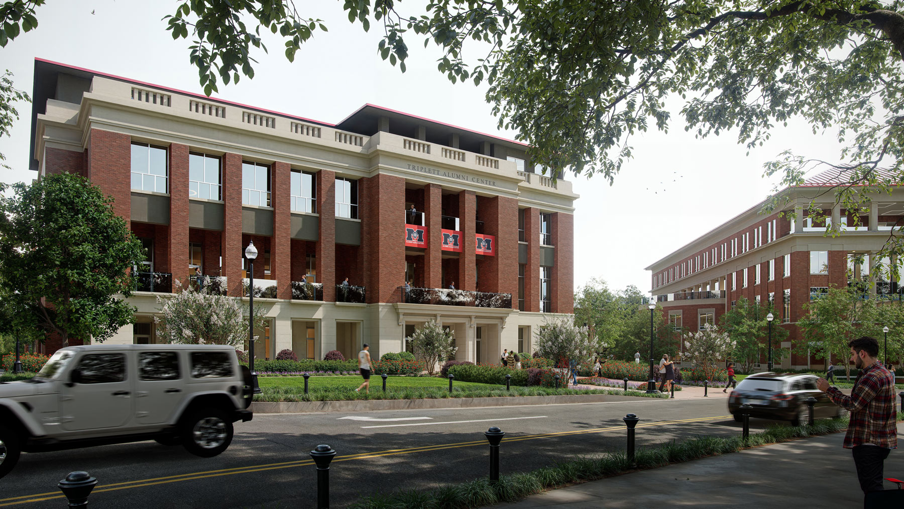 Alumni Center Rendering