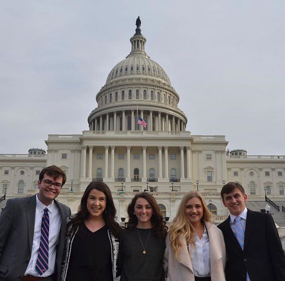 Honors College Students on Internship