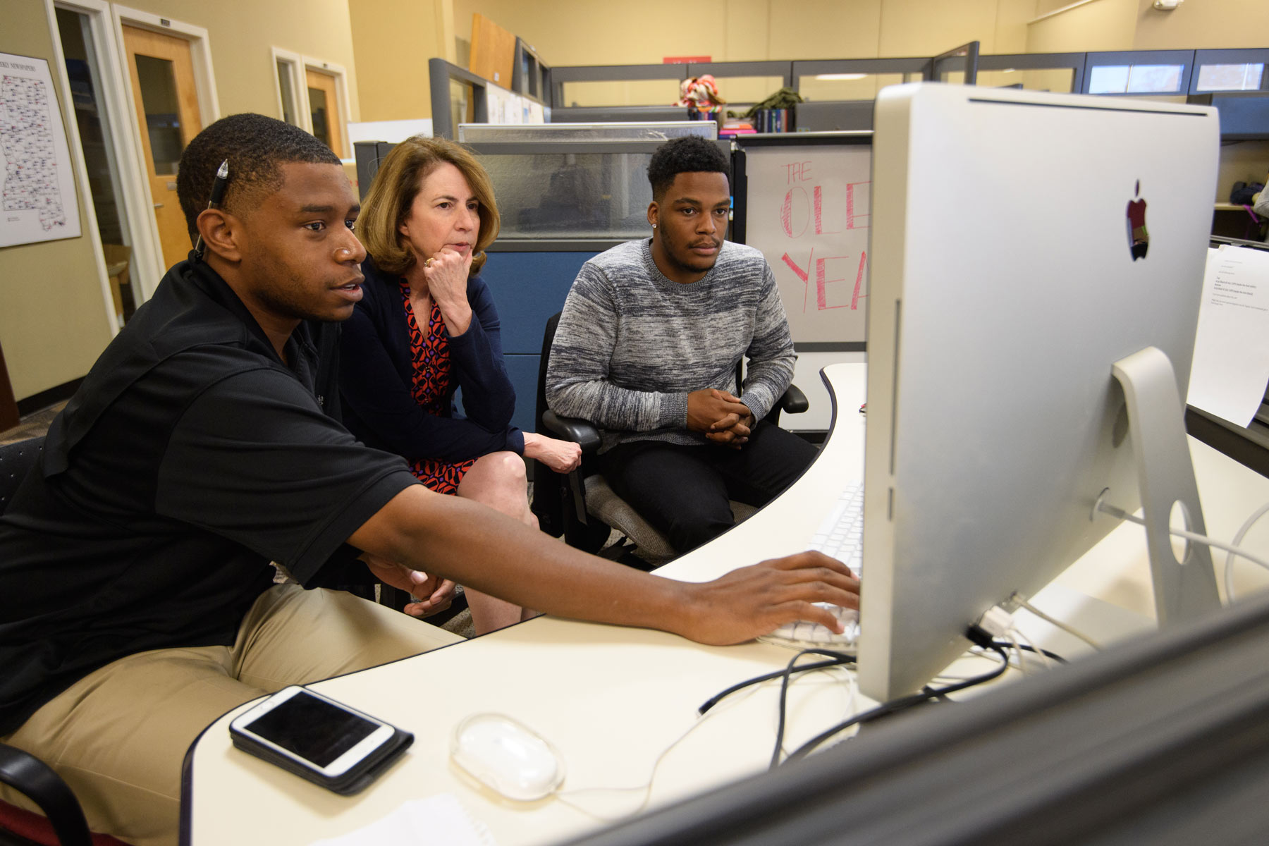 Students using Computer