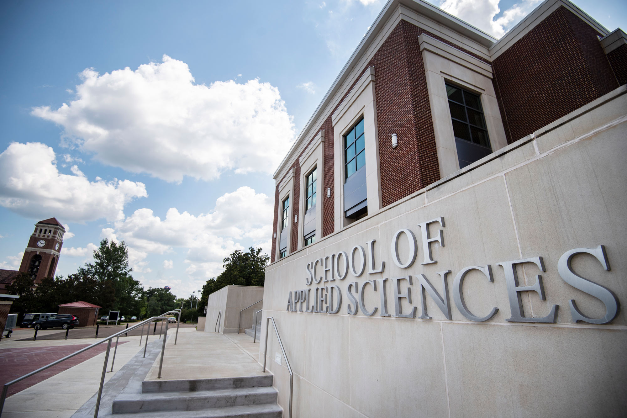 Exterior of the School of Applied Sciences