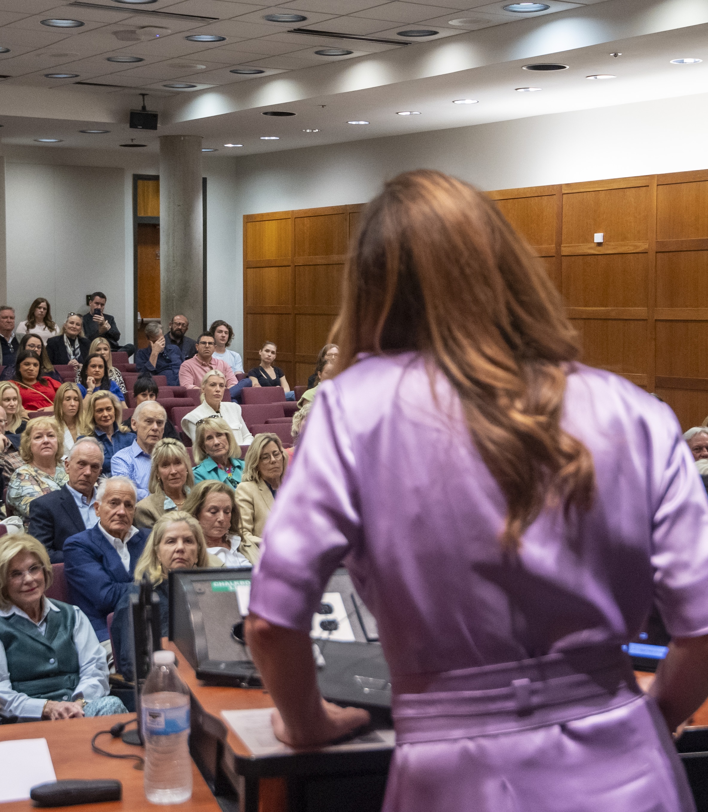 Supermodel Kathy Ireland addresses the Women's Council