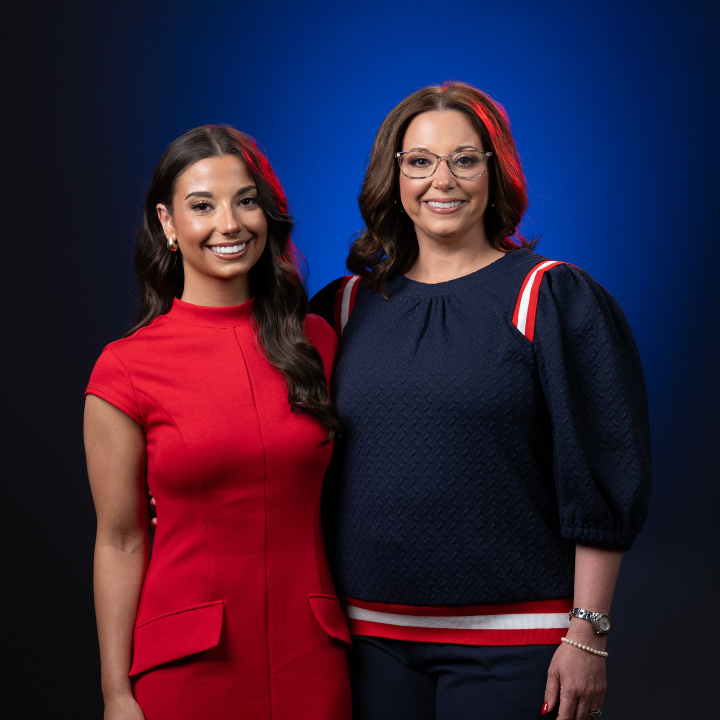 An image of Avery and Melanie Tapp.