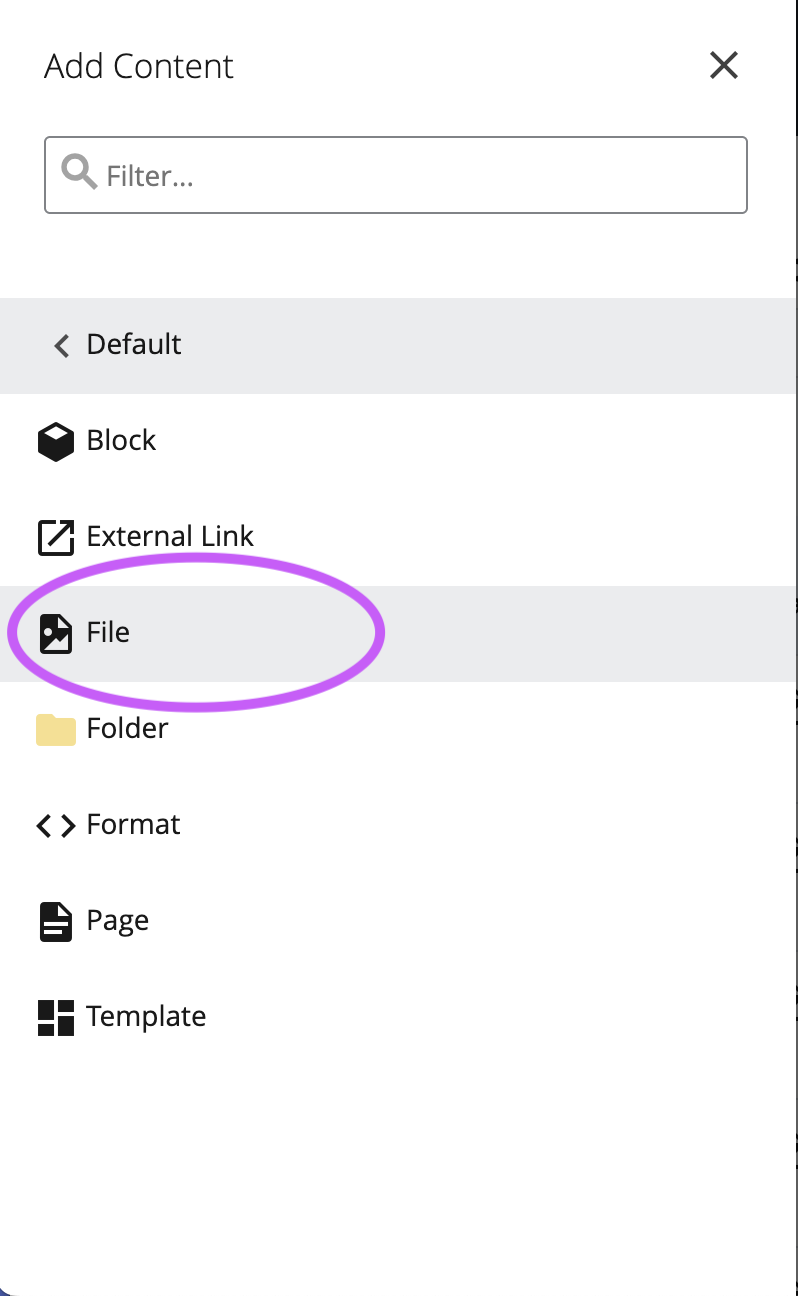 screenshot of cascade back end