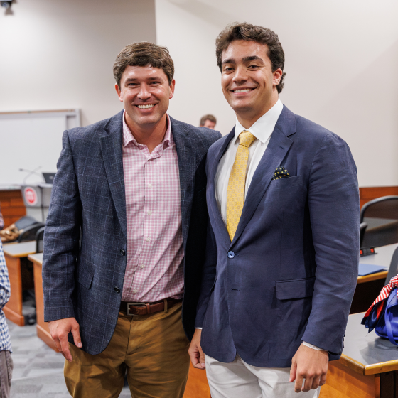 An image of Brett Barefoot and Andrew McDonough