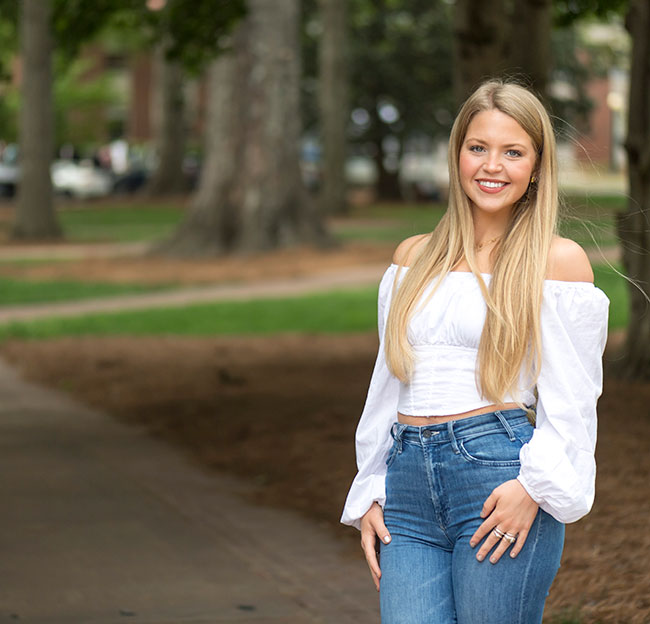 Macey Ross, a dynamic student in the integrated marketing communications program at the University of Mississippi, exudes creativity and determination as she navigates the world of marketing with flair and finesse, earning recognition for her exceptional achievements and innovative contributions.
