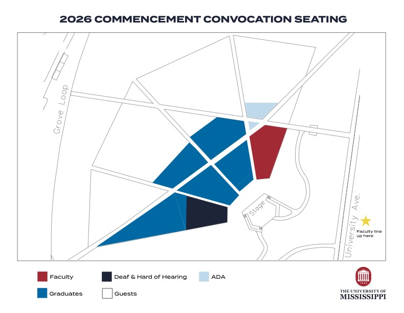 convocation seating