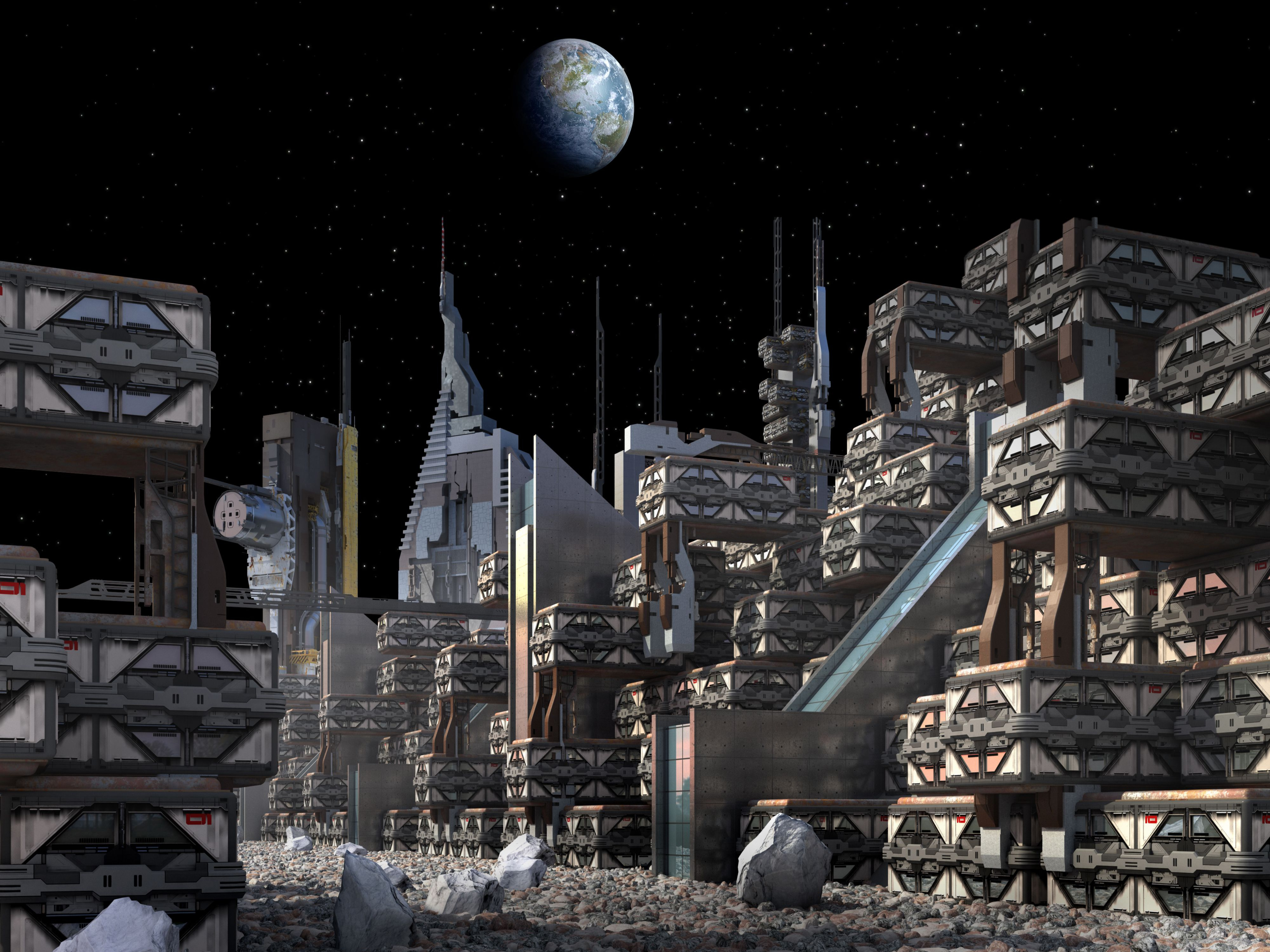 Moon settlement 