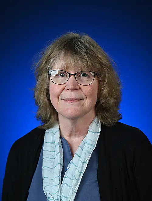 studio portrait of Susan Pedigo