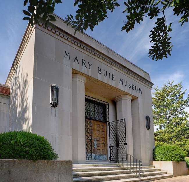 Exterior of University Museum, Mary Buie Wing