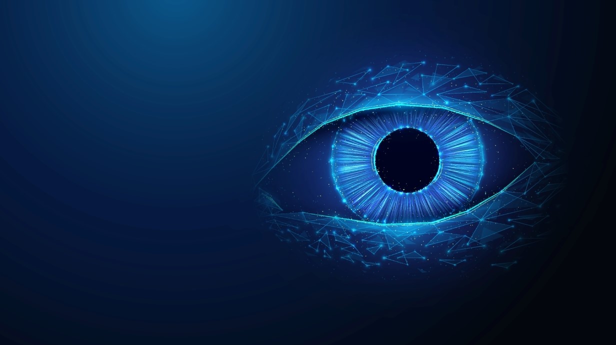 illustration of a human eye