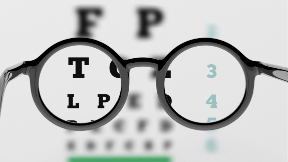 Eye test chart