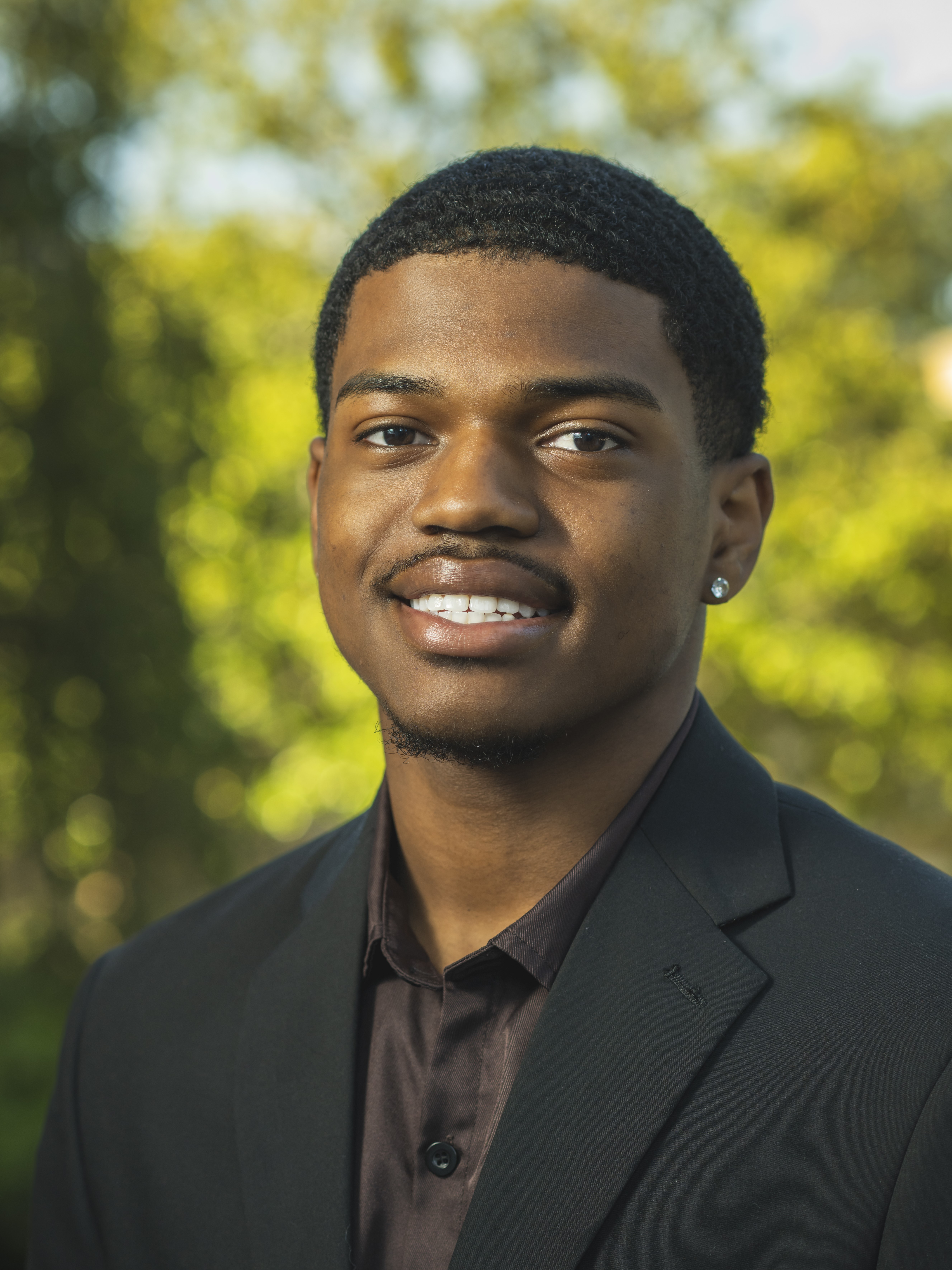 Portrait of CEED Innovation Scholar Christian Blake