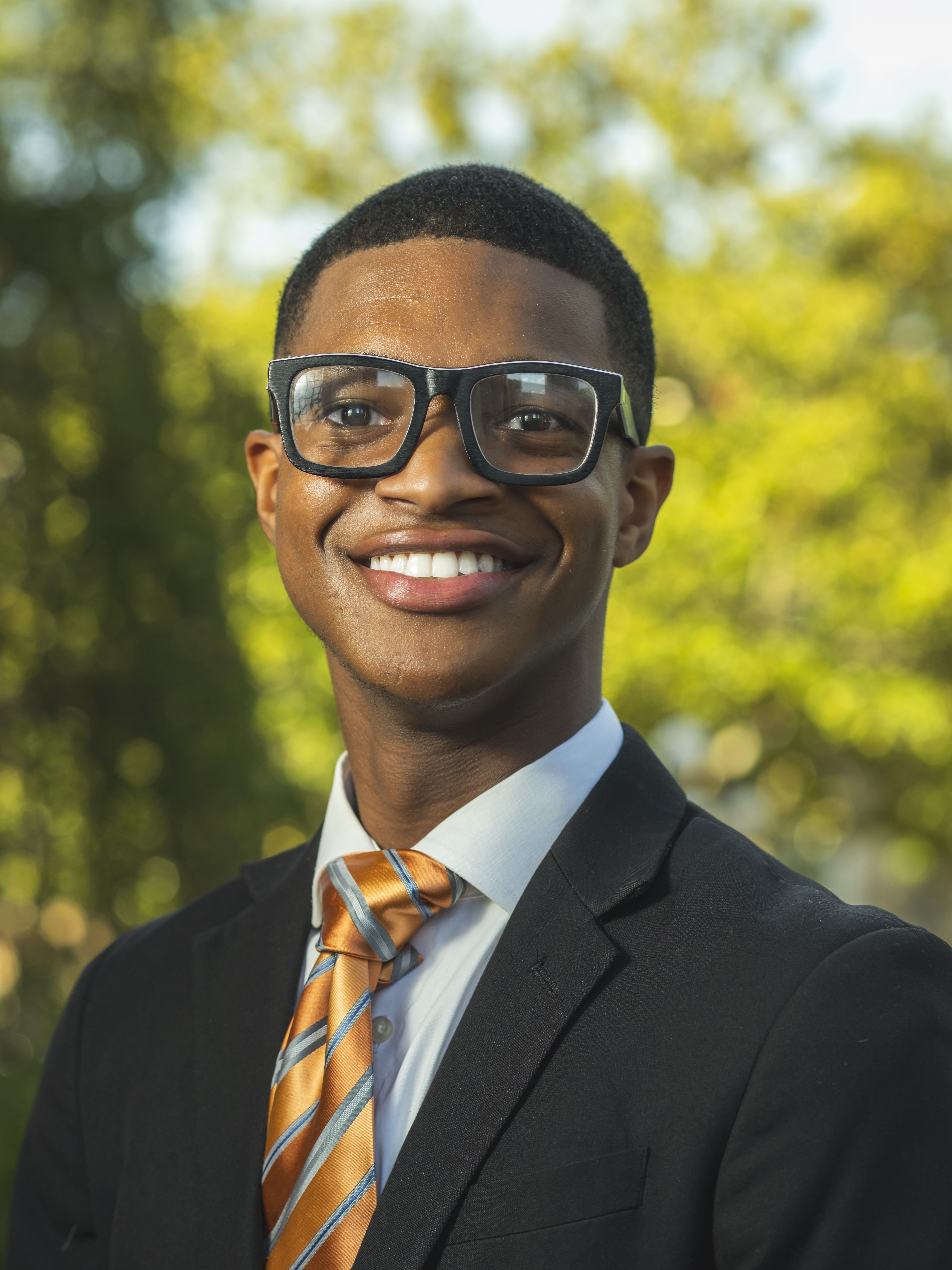 Portrait of CEED Innovation Scholar Tyren Boyd