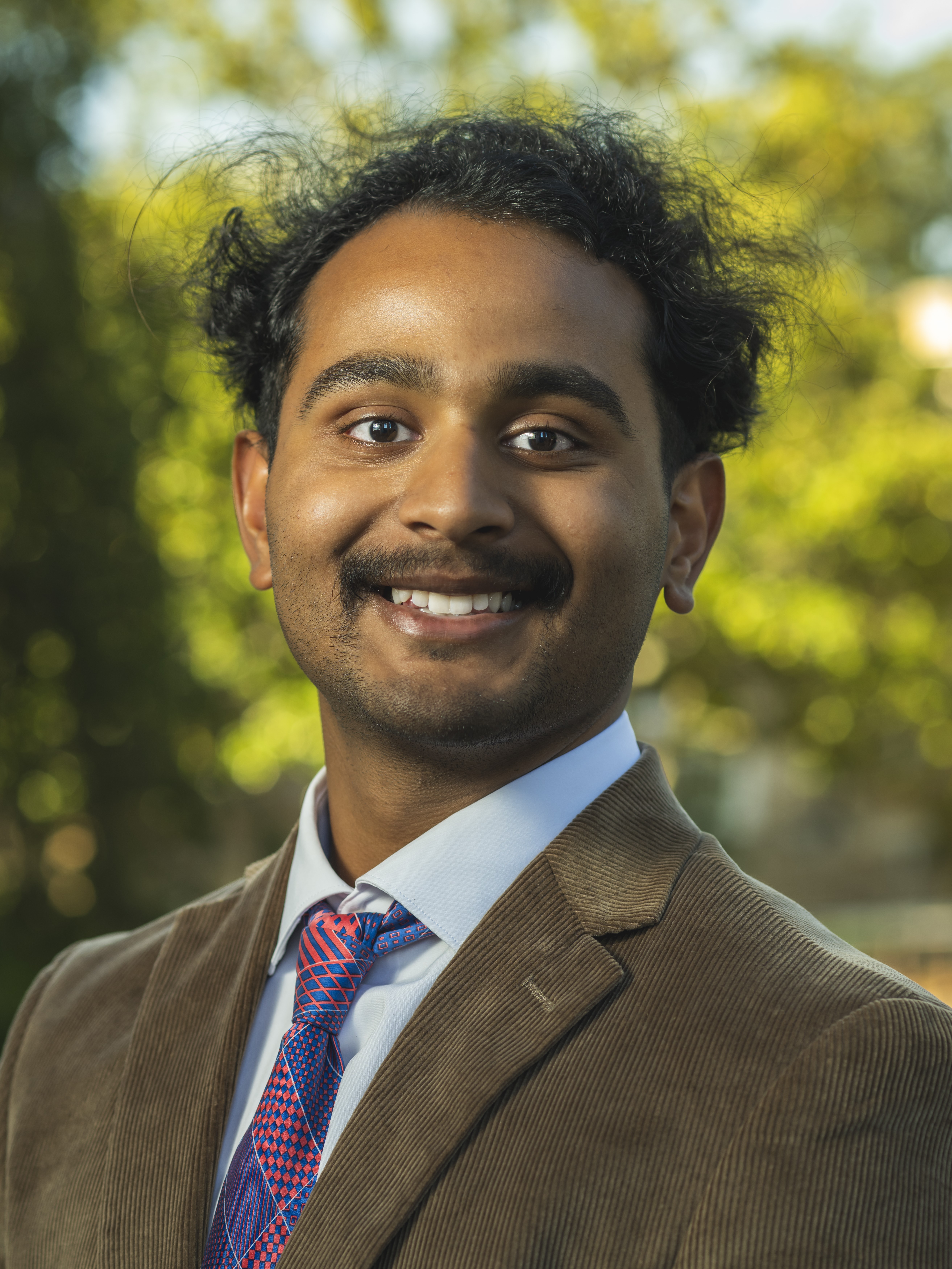 Portrait of CEED Innovation Scholar Vishnu Gadepalli