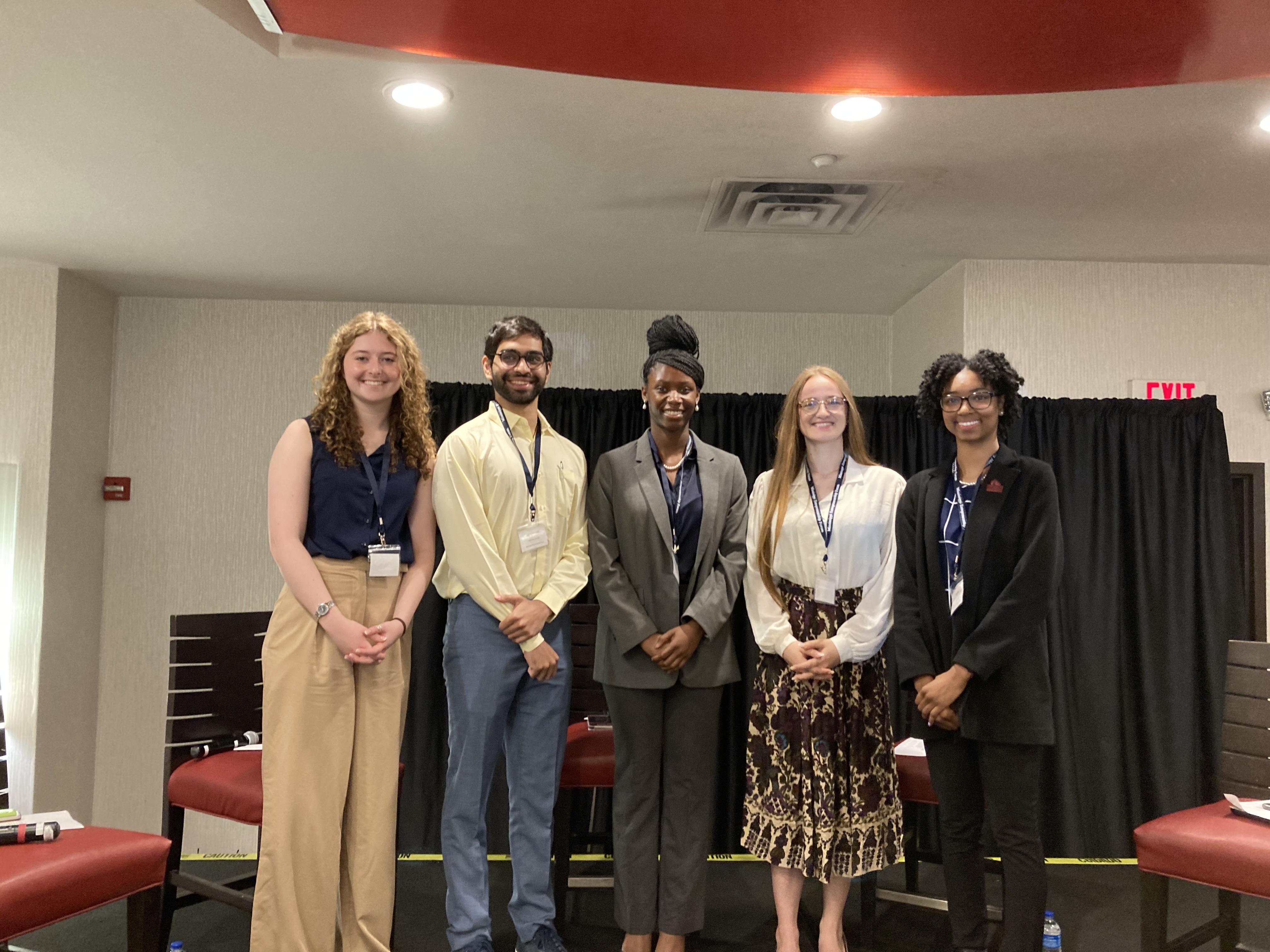 Students from various Mississippi universities present at the 2024 MEF.