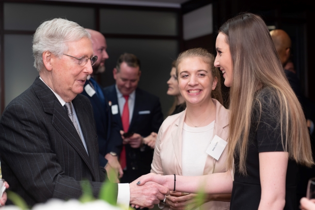 Political Science Reception in DC