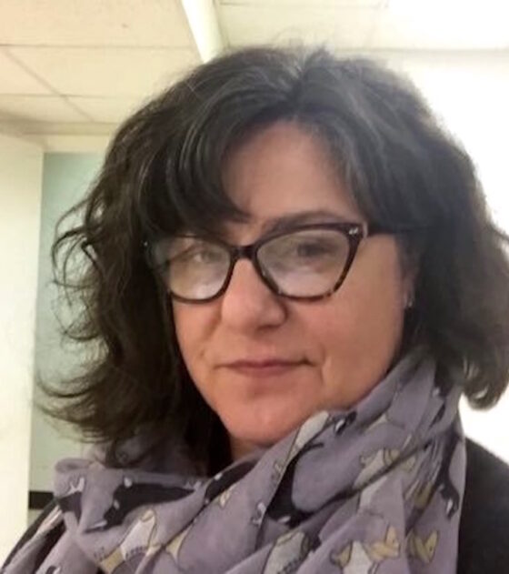 Portrait of Jennifer Gunter wearing glasses
