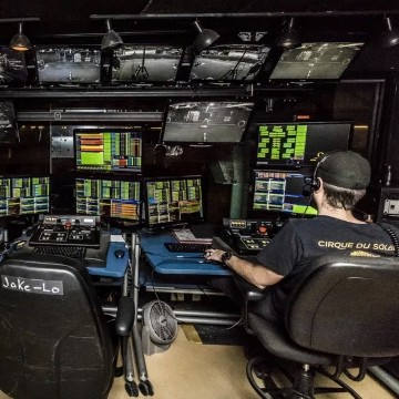image of the control room with lots of monitors and control boards