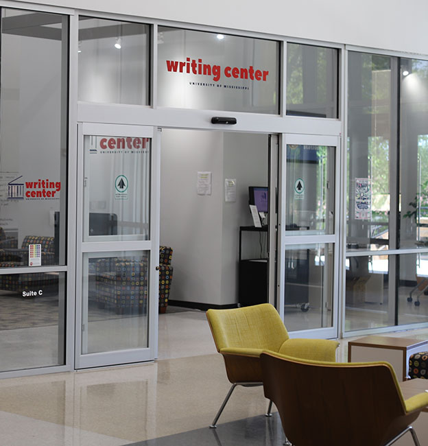 writing center entrance
