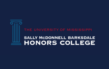 Sally McDonnell Barksdale Honors College logo.