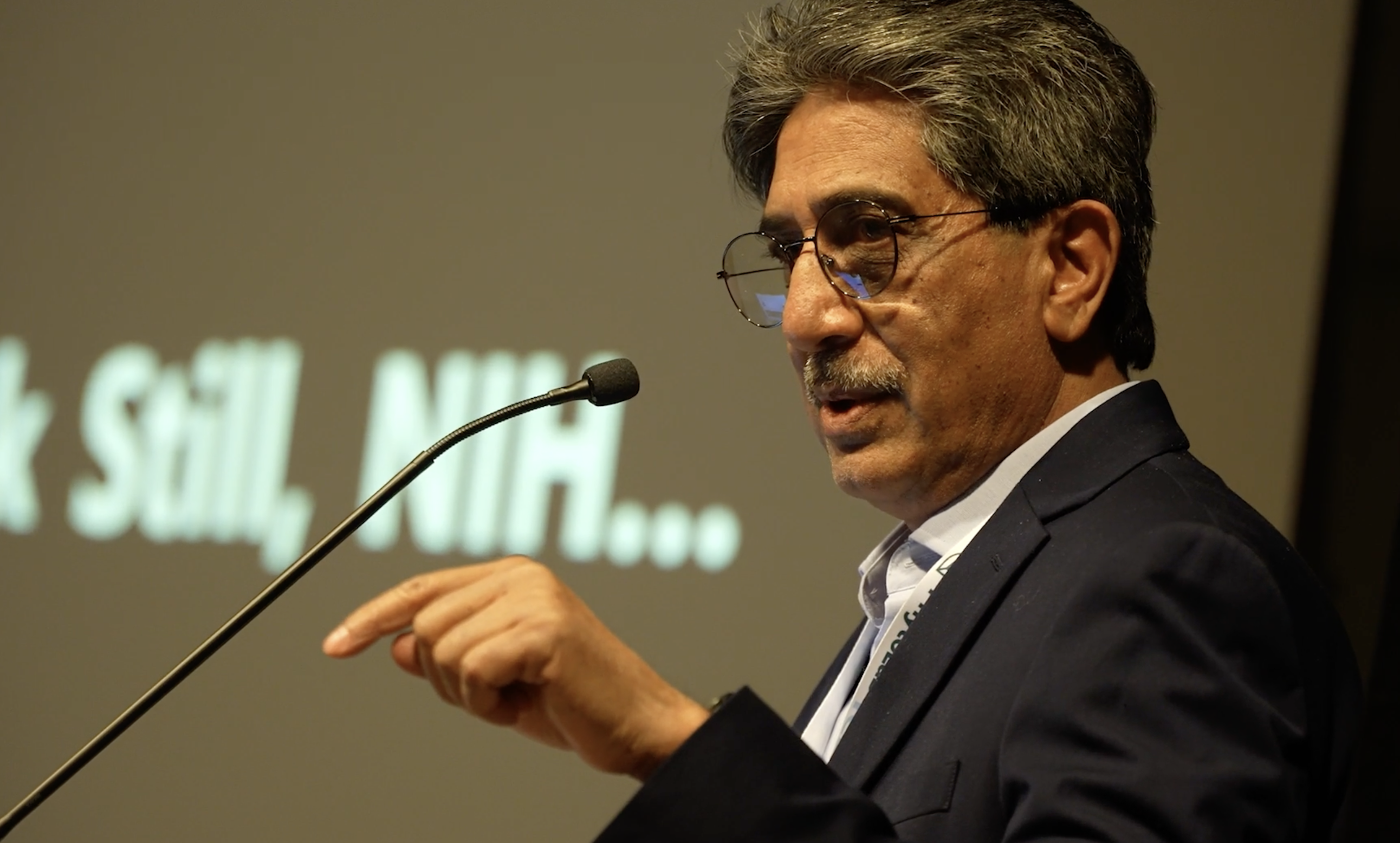 Dr. Khan speaks at conference