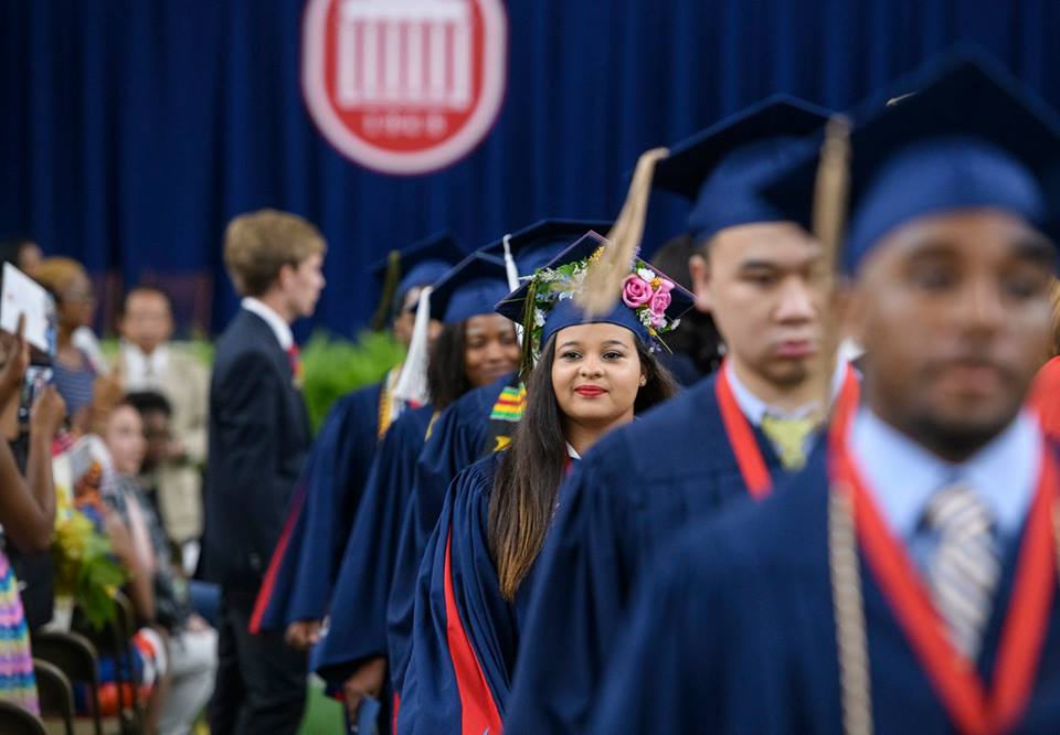 Students graduating