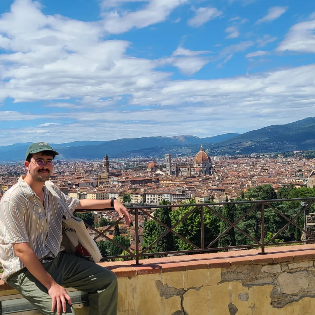 Croft student studying abroad