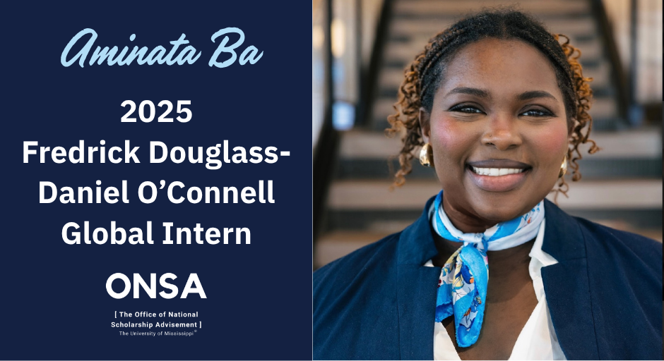 2025 Douglass-O'Connell Global Intern: Aminata Ba