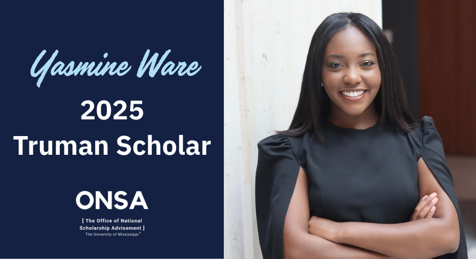 2025 Truman Scholar: Yasmine Ware