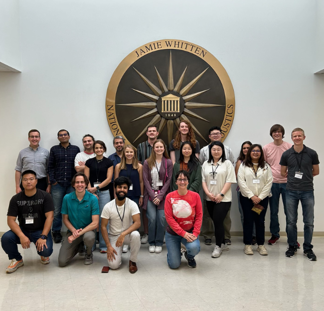 Group picture of PASS students and faculty
