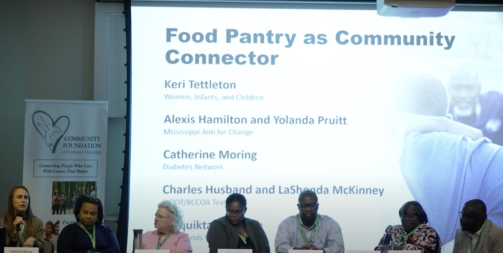 Food Pantry as Community Connector panels