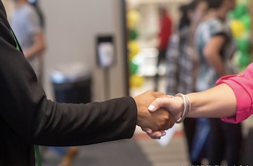 shaking hands