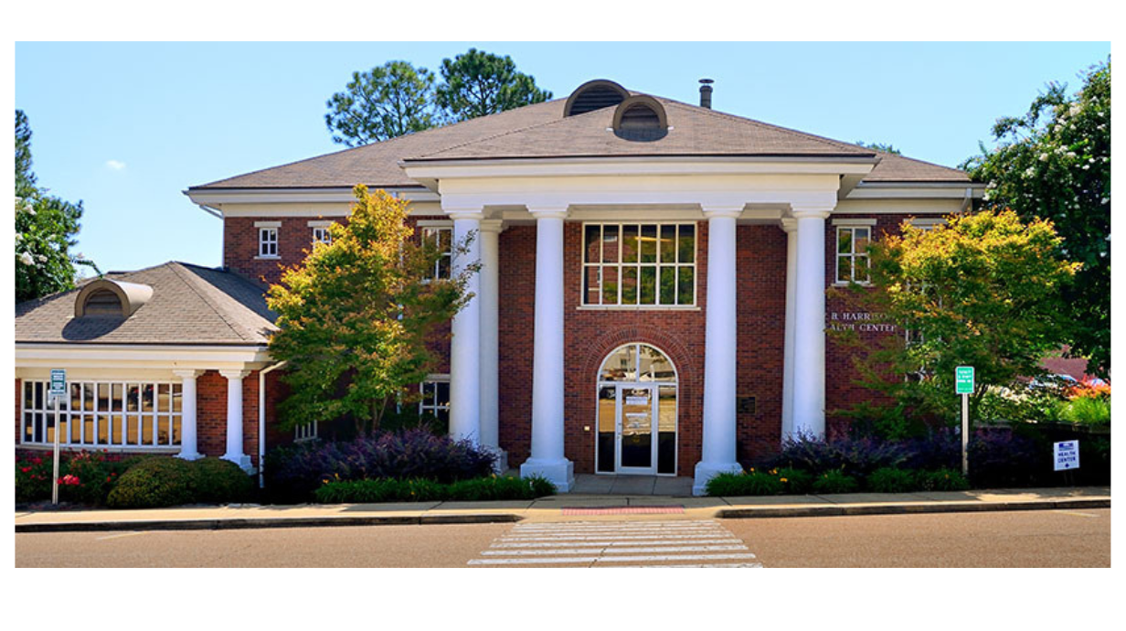 Front of V.B. Harrison Building.