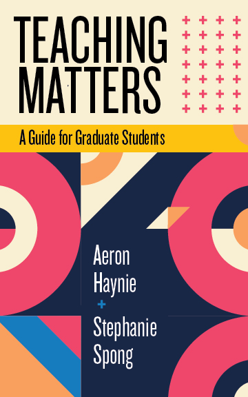 Cover of Teaching Matters, with a colorful, geometric design