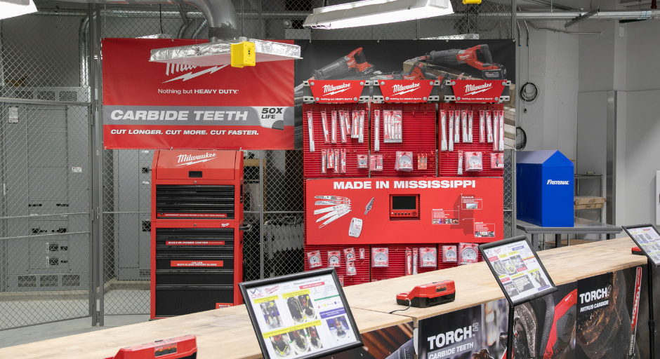 CME Milwaukee Tool Area