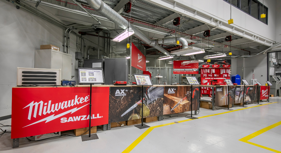CME Milwaukee Tools area