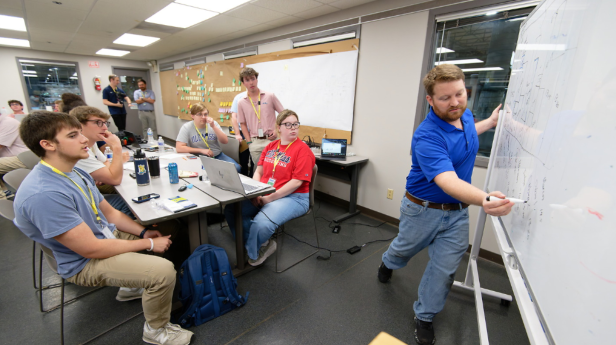 Students at the Center for Manufacturing Excellence