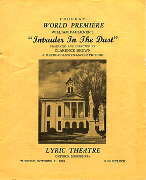 'Intruder in the Dust' - Program