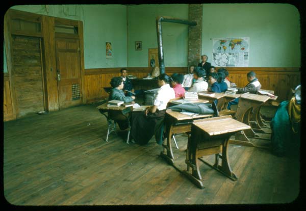 Benton County - Old Salem School - Grade 10-11 Classroom