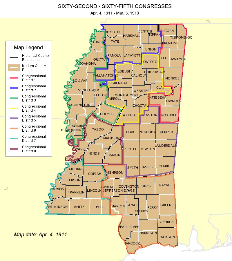 Map Of Mississippi Counties Map Of Zip Codes 1866