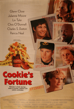 Movie poster advertising Cookie's Fortune.