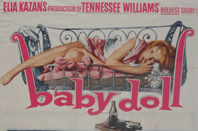Detail from Baby Doll poster.